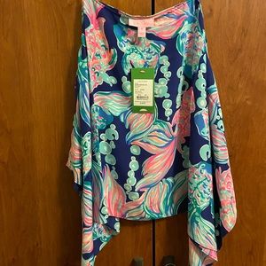 Lilly Pulitzer Going Coastal Flowy Tank Top